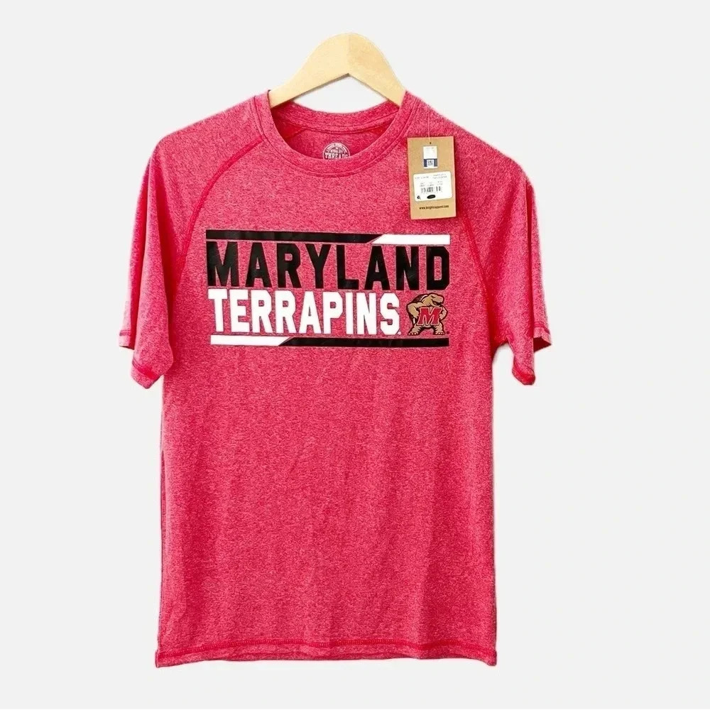 NWT Under Armour Men's Maryland Terrapins Long-Sleeve T-Shirt